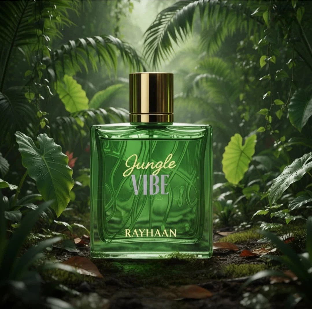 Rayhaan Jungle Vibe 100ml EDP Men's Perfume | Fresh Woody